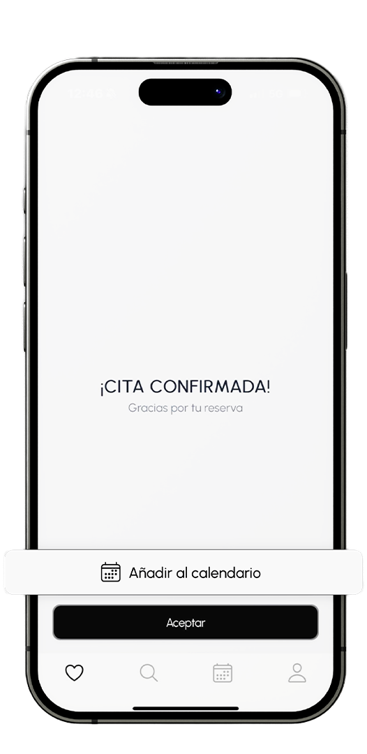 Añade tus
citas al
calendario